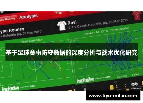 基于足球赛事防守数据的深度分析与战术优化研究