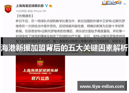 海港新援加盟背后的五大关键因素解析